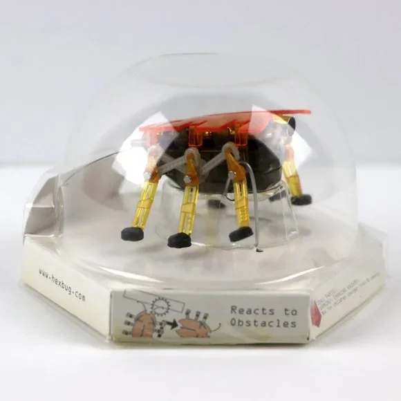 HEX Bug Alpha 2007 Orange Micro Robotic Creatures Sealed in Package - Picture 4 of 9